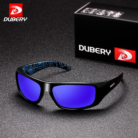 DUBERY  2018 Men's Polarized Sunglasses Aviation Driving Shades Male Sun Glasses  Men Retro Sport Luxury Brand Designer Oculos