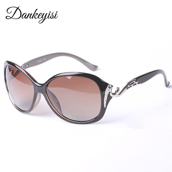 DANKEYISI Hot Polarized Sunglasses Women Sunglasses UV400 Protection Fashion Sunglasses With Rhinestone Sun Glasses Female 2018