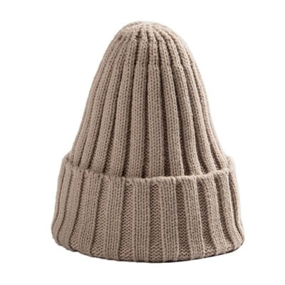 Hat Female Unisex Cotton Blends Solid Warm Soft HIP HOP Knitted Hats Men Winter Caps Women's Skullies Beanies For Girl Wholesale