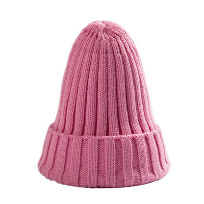 Hat Female Unisex Cotton Blends Solid Warm Soft HIP HOP Knitted Hats Men Winter Caps Women's Skullies Beanies For Girl Wholesale