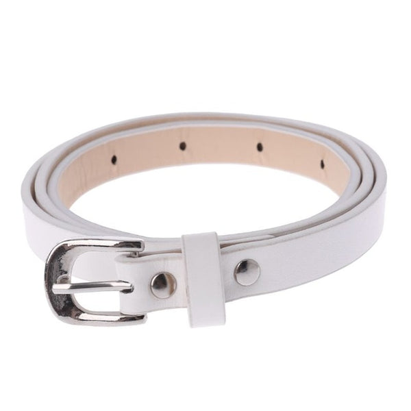 New Hot Sale Kids PU Leather Belts Children Boys Girls Leisure Waist Strap 2019