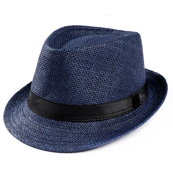 2019 New Fashion Summer men's And women's Western Cowboy Hat Gentleman Elegant Retro Sun Cap Beach Outdoor Leisure Sun Straw Hat