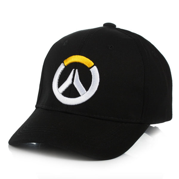 Men's Overwatch Snapback Cap Adjustable OW Embroidery Baseball Hat for Fans Outdoor Trucker Cap with Visors