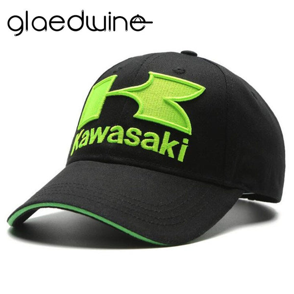 Glaedwine MEN'S FASHION HIP HOP CAPS Embroideried kawasaki Trucker cap Hat baseball cap snapback dad hat bone Casquette